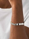 DIESEL ディーゼル アクセサリー メンズ ブレスレット シルバー DX1457931 ウォッチステーションインターナショナル アクセサリー・腕時計 ブレス...