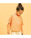 【SALE/41%OFF】BREEZE WEB限定 袖カットロンT エフオーオンラインストア トップス カットソー・Tシャツ ブラック ホワイト オレンジ ピン...
