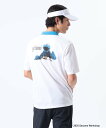 BEAMS GOLF ORANGE LABEL <MEN>【EXCLUSIVE】ORANGE LABEL / クッキーモンスター ポロシャツ 25SS ビームス ゴルフ トップス ポロシャツ ホワイト ブラック【送料無料】