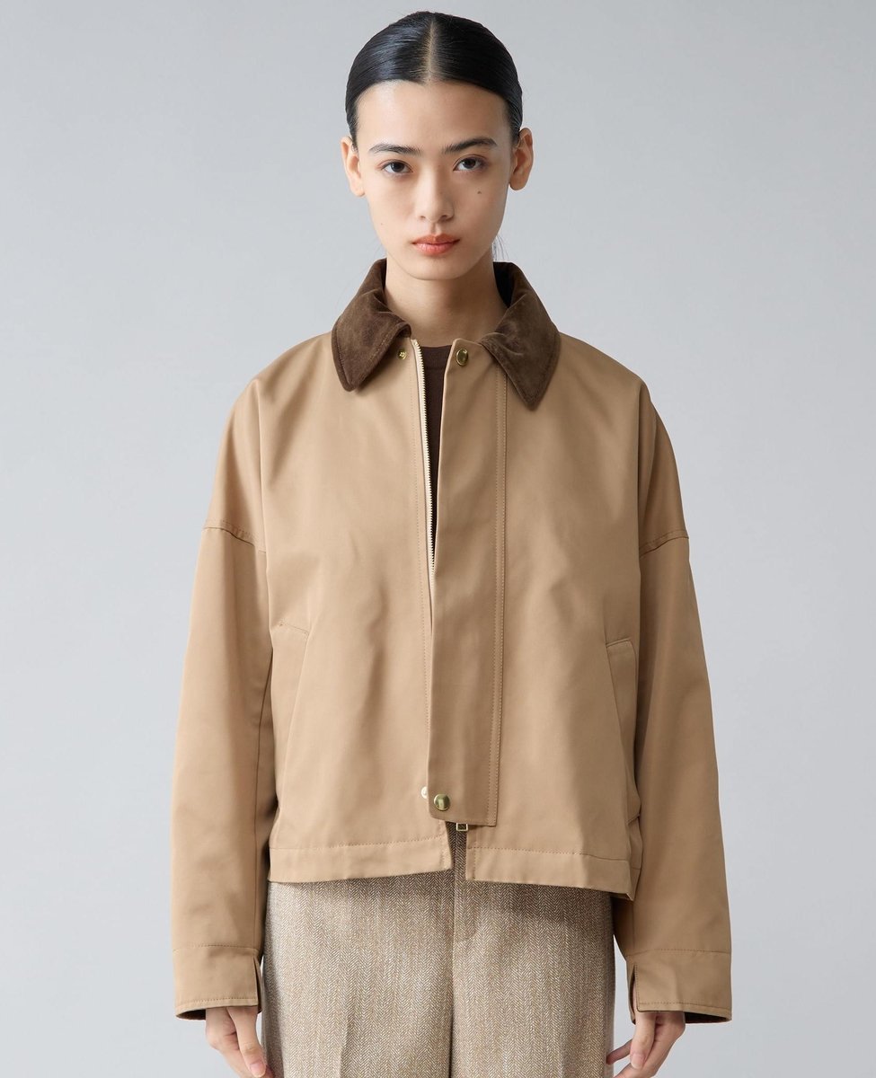 TIARA ショートレングスジャケット ティアラ ジャケット・アウター ブルゾン・ジャンパー ブラウン ブラック【送料無料】のサムネイル