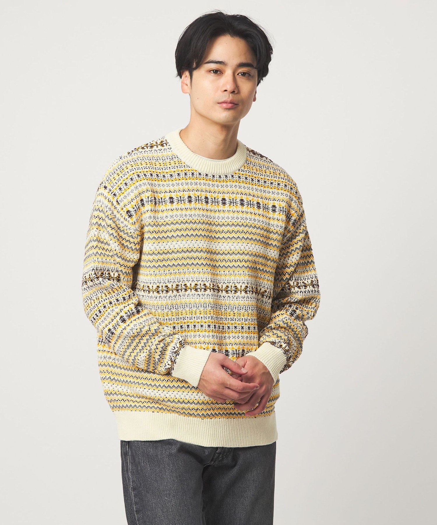 UNITED ARROWS green label relaxing åȥ ե 󥰥른㥬 롼ͥå ˥å ʥƥåɥ ...