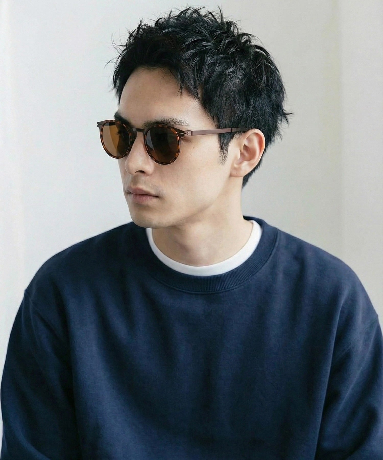 【SALE／30%OFF】MAGASIN DE MODE Brew MAGASIN DE MODE Brew/ボストンサングラス TYPE-1 超軽量/UVカット KNF-YI セットアップセブン ファッション雑貨 サングラス
