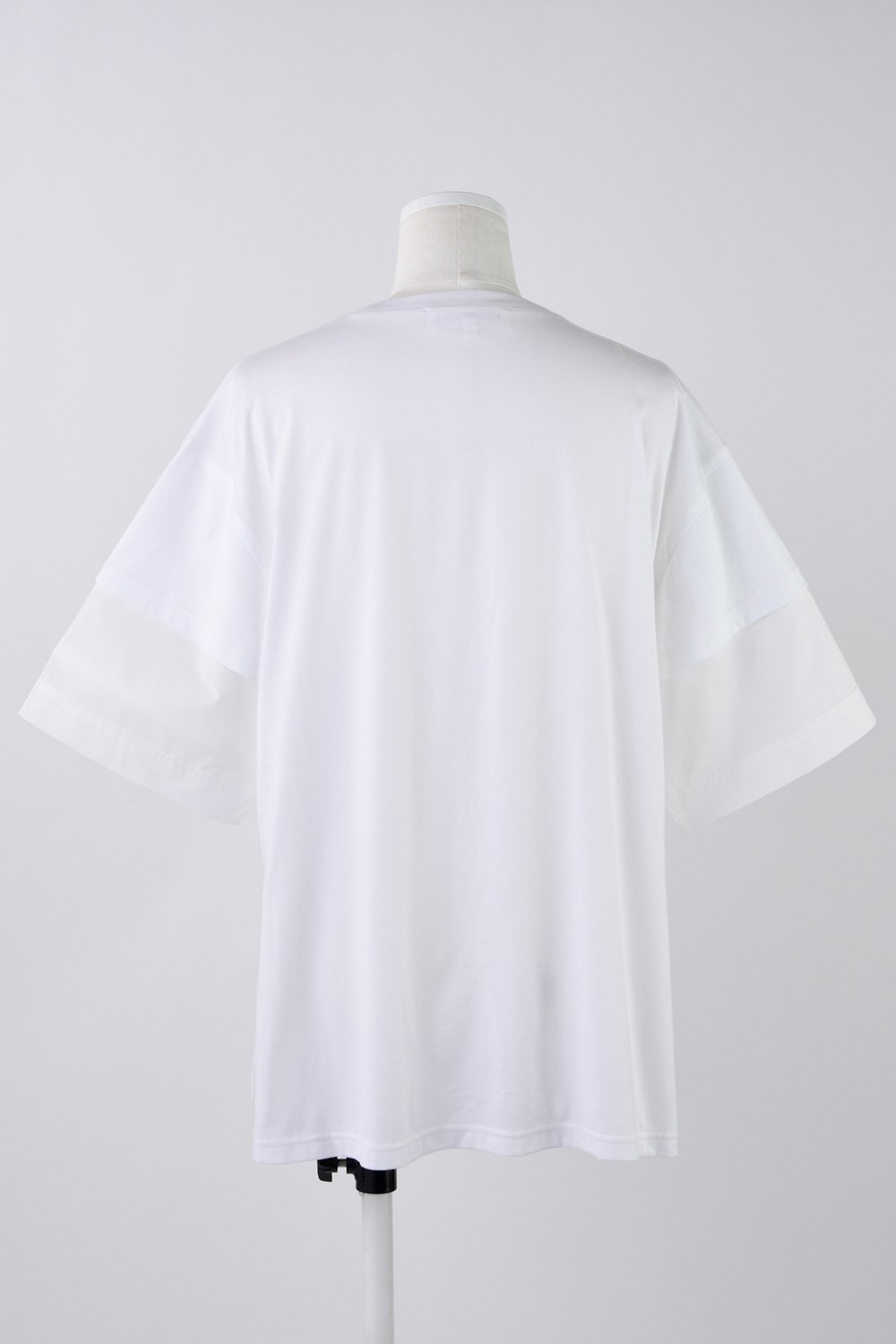 ENFOLD LAYERED T-SHIRT エンフォルド トップス カットソー・Tシャツ ホワイト