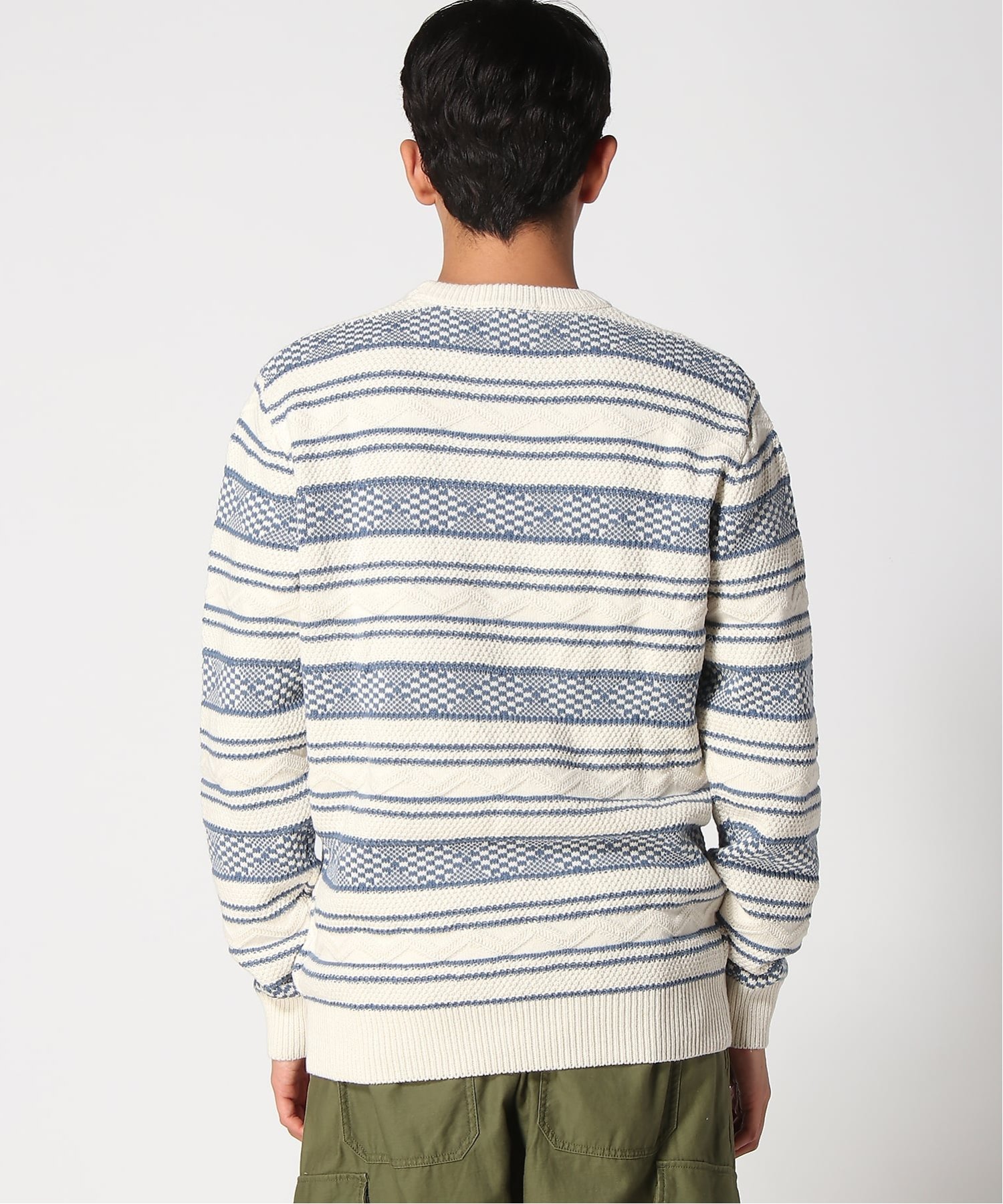 GUESS/(M)MATTHIAS Stitch Sweater セーター ゲス トップス ニット ホワイト