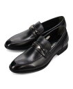 HIROKO KOSHINO HOMME HIROKO KOSHINO HOMME ビットローファー マドラス シューズ・靴 ローファー ブラック【送料無料】