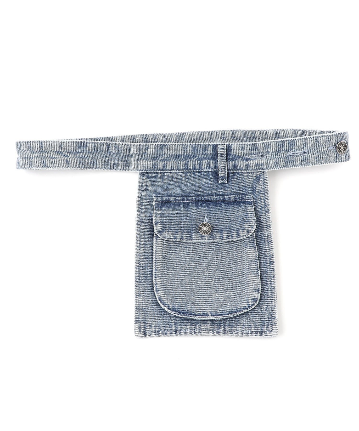 Desigual MULTIPOCKETDENIM ベルト デシグアル ファッション雑貨 ベルト ブルー【送料無料】