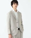 【SALE/50%OFF】BEAMS HEART MEN リネンライク リラックス 2ボタン ジャケット(セットアップ対応) ビームス アウトレット ジャケット・アウター テーラードジャケット・ブレザー ベージュ【送料無料】