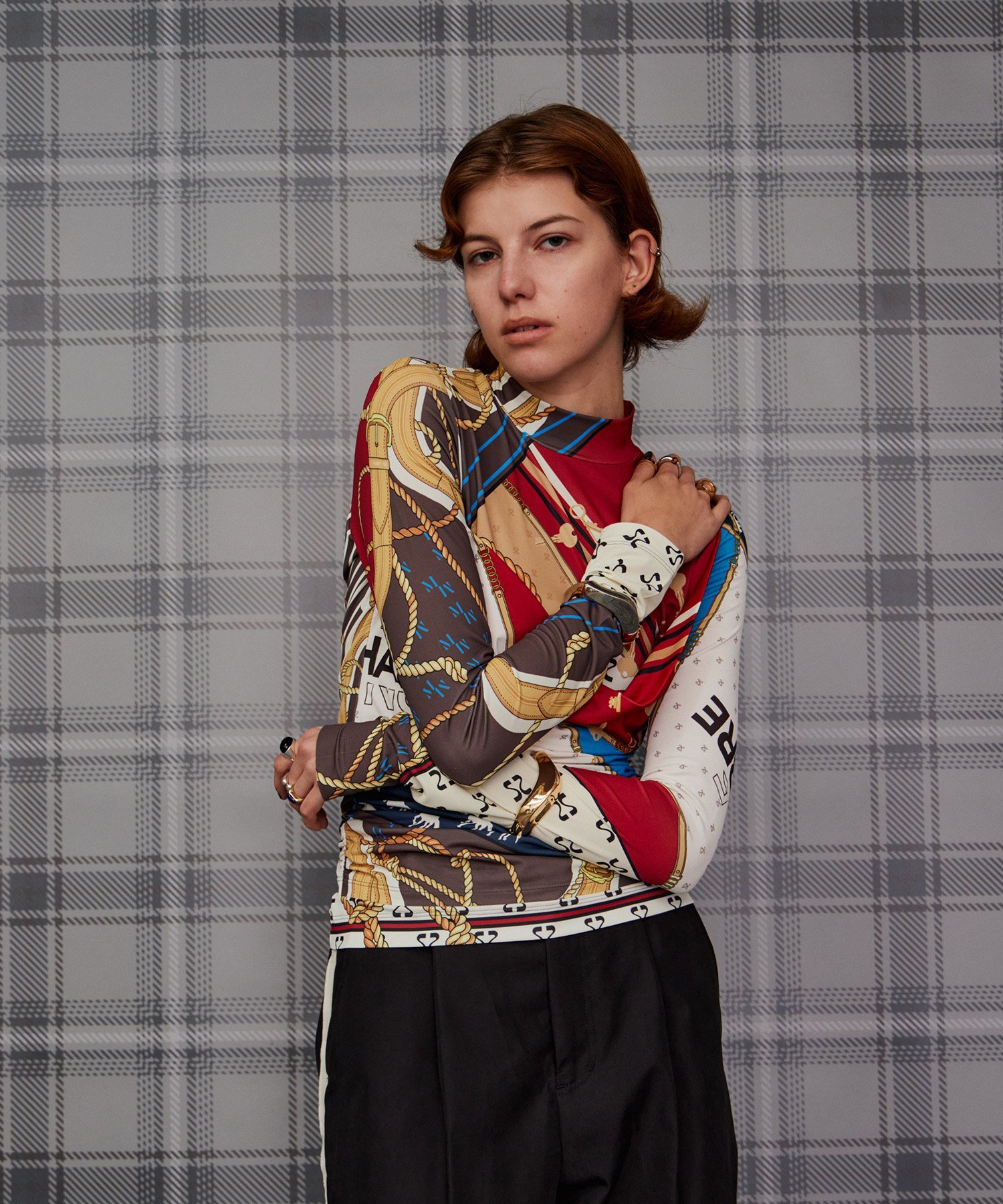 MAISON SPECIAL CHAMBRE Scarf Top メゾンスペシャル トップス カットソー・Tシャツ