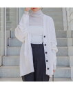 【SALE/20%OFF】Rouge vif la cle Vネック カラーニットカーディガン ルージュ・ヴィフ ラクレ トップス カーディガン ブラック ピン...