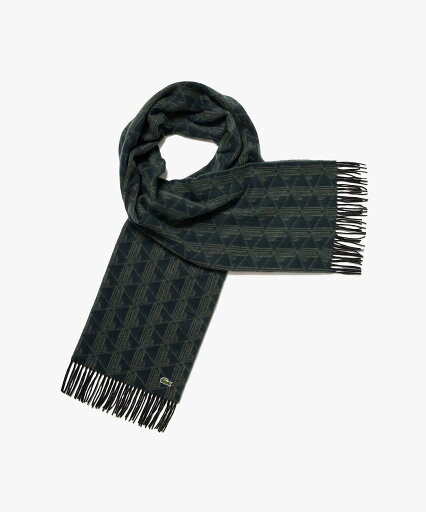 【SALE/40%OFF】LACOSTE モノグラムジャカード大判リサイクルマフラー ラコステ ファッション雑貨 マフラー・ストール・ネックウォーマー レッド グリーン【送料無料】 【SALE/40%OFF】LACOSTE モノグラムジャカード大判リサイクルマフラー ラコステ ファッション雑貨 マフラー・ストール・ネックウォーマー レッド グリーン【送料無料】