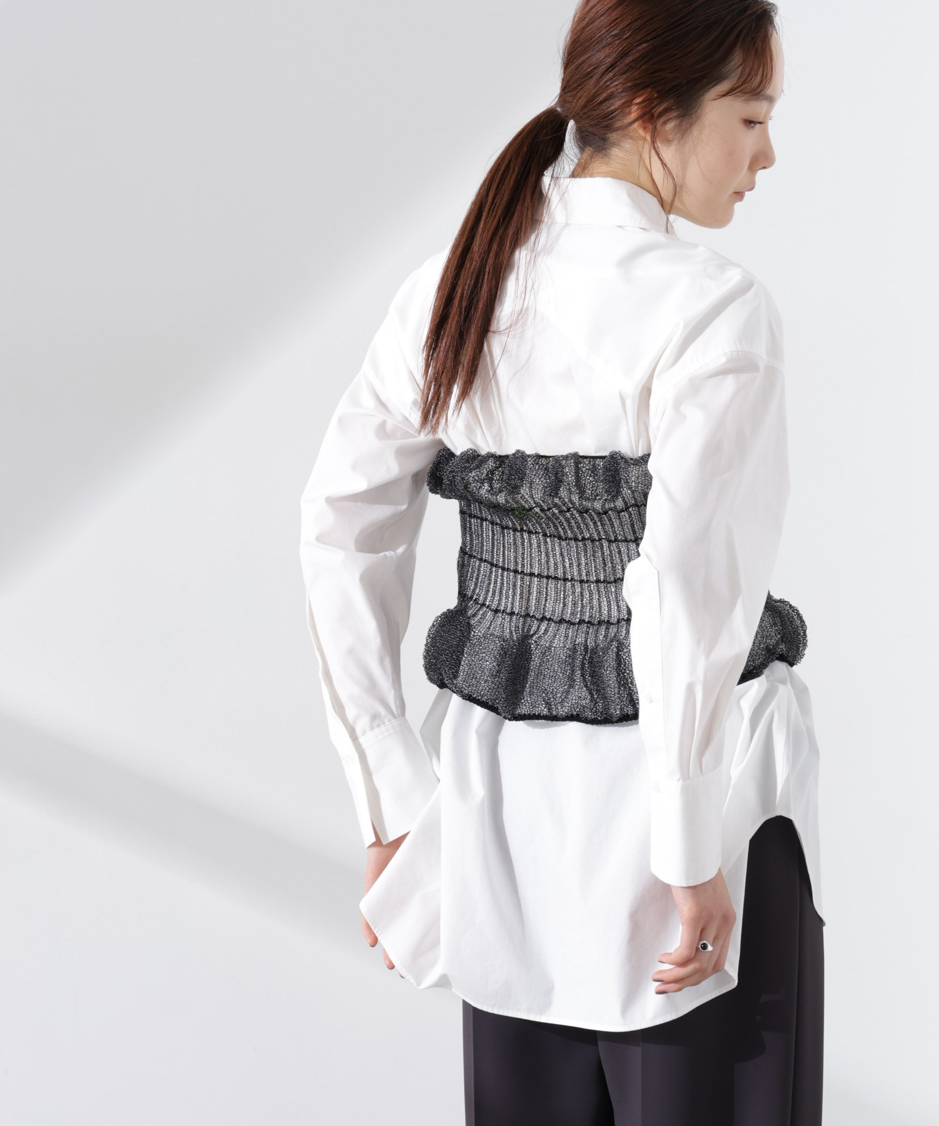 NANO universe ODAKHA/specter tube top ナノユニバース トップス ニット ブラック
