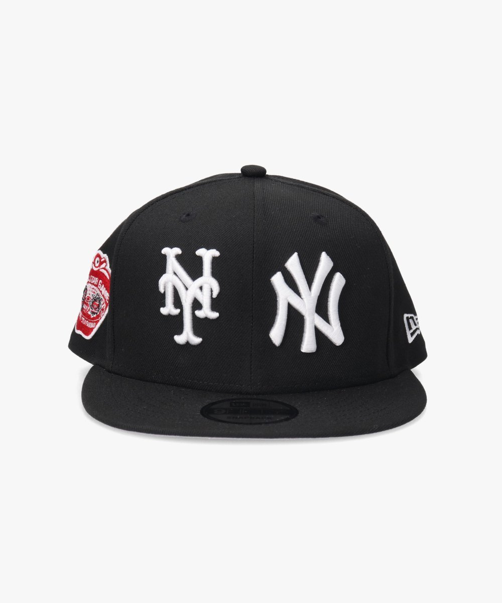 NEW ERA 950 NYY NYM 77ASG / ニューエラ オーバーライド 帽子 キャップ ブラック