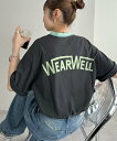 Discoat 【ユニセックス】WEARWELLリンガーTシャツ ディスコート トップス カットソー・Tシャツ グレー【送料無料】