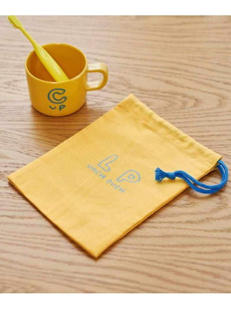 【SALE／40%OFF】LAKOLE 【らこれキッズ】巾着コップ袋 ラコレ ファッション雑貨 その他のファッション雑貨 イエロー ピンク ブルーのサムネイル