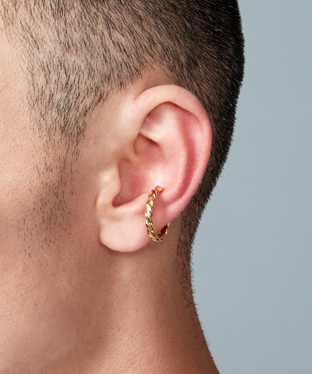 rehacer rehacer:Twist Ring Ear Cuff レアセル アクセサリー・腕時計 イヤリング・イヤーカフ ゴールド シルバー