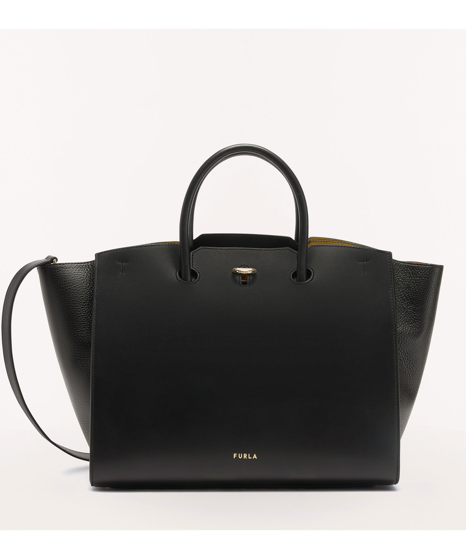 FURLA FURLA GENESI L TOTE フルラ バッグ トートバッグ ブラック【送料無料】のサムネイル