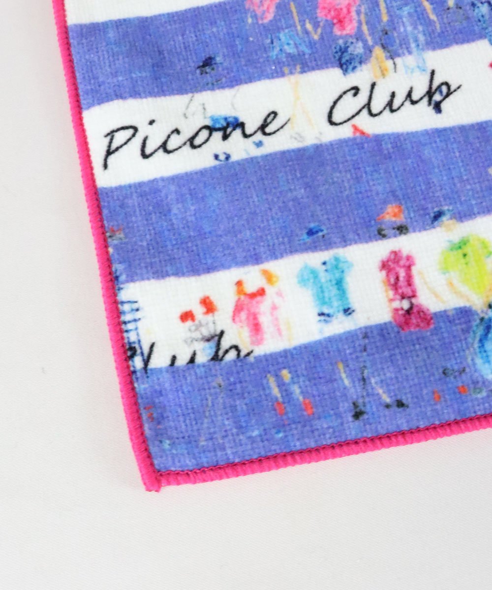 Picone Club ハンドタオル ピッコーネクラブ ファッション雑貨 ハンカチ・ハンドタオル ブルー