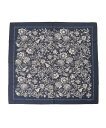 【SALE/40%OFF】SHIPS WOMEN GIORGIA MAZZA:フラワー スカーフ シップス ファッション雑貨 スカーフ・バンダナ ネイビー【送料...