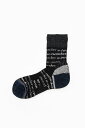 and wander and wander wool socks アンドワンダー シューズ・靴 その他のシューズ・靴 ブラック グレー【送料無料】
