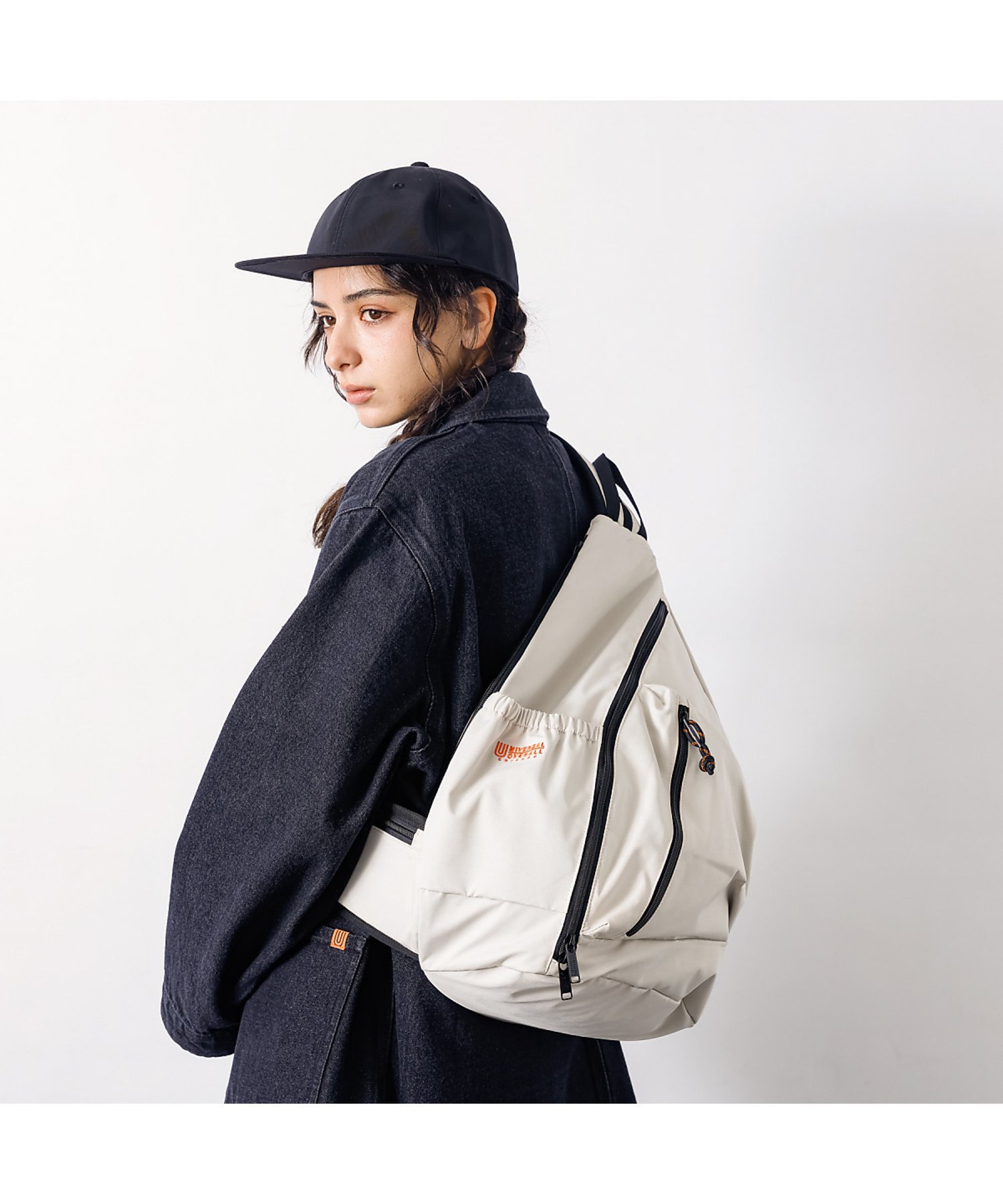 【UNIVERSALOVERALL / ユニバーサルオーバーオール】ONIGIR アバハウス バッグ ショルダーバッグ カーキグリーン ブラック ネイビー グレー