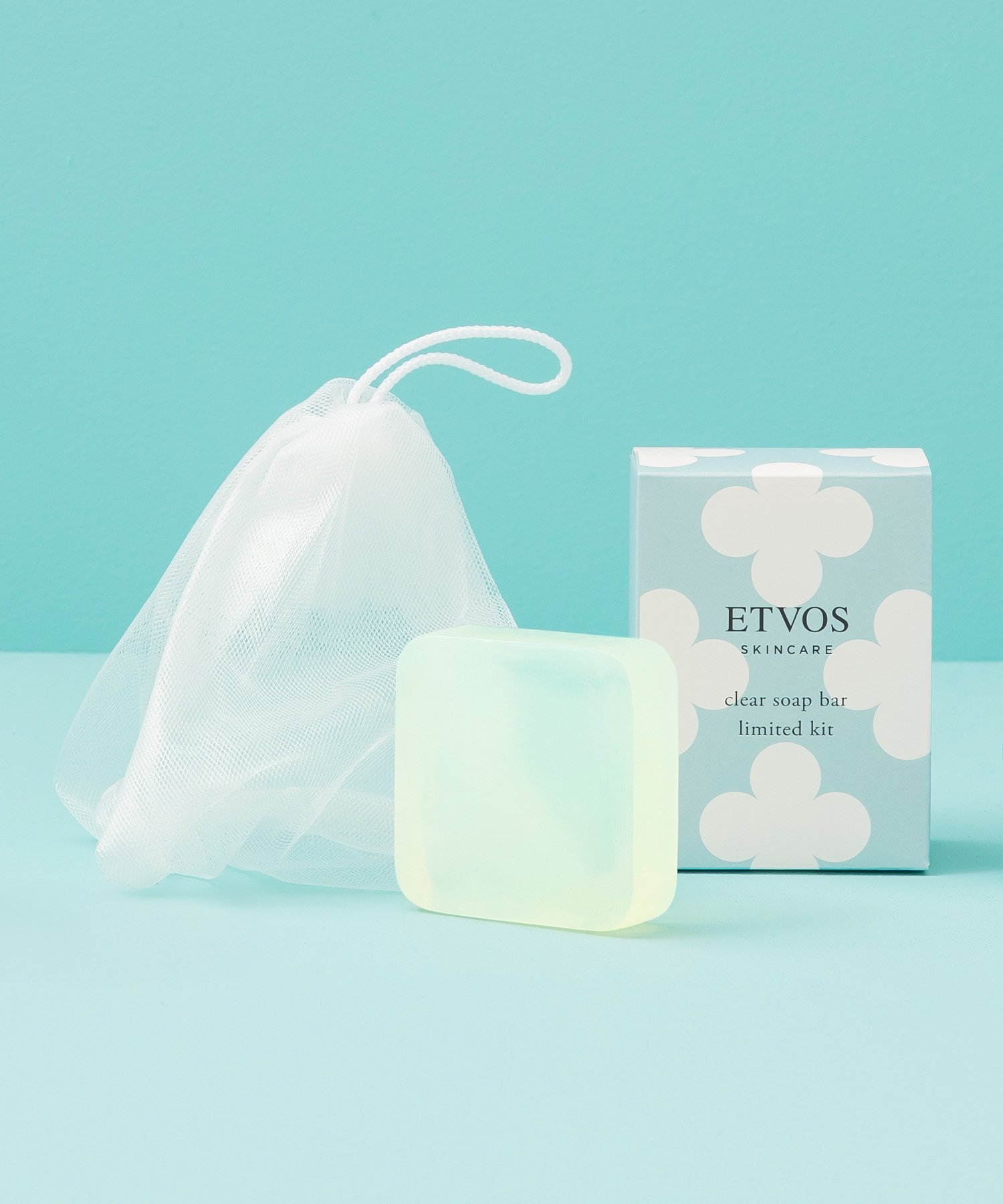 ETVOS クリアソープバーリミテッドキット [ 洗顔 石けんオフ キット ネット ] エトヴォス メイクアップ..
