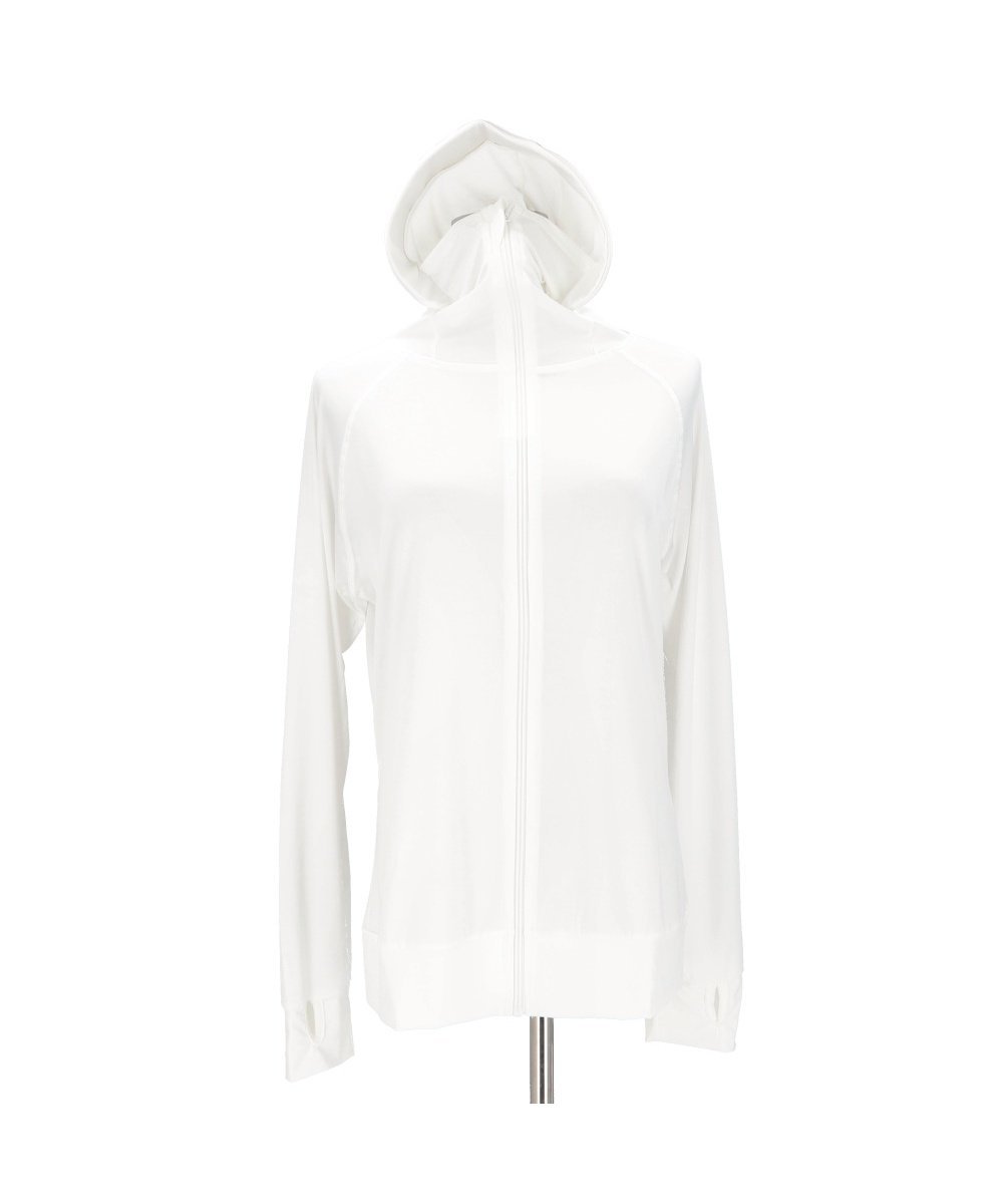 BACKYARD FAMILY ラッシュガード つばつば付きハイネックパーカー ローラ 水着・スイムグッズ ラッシュガード ブルー ベージュ カーキグリーン グレー ピンク ブラック