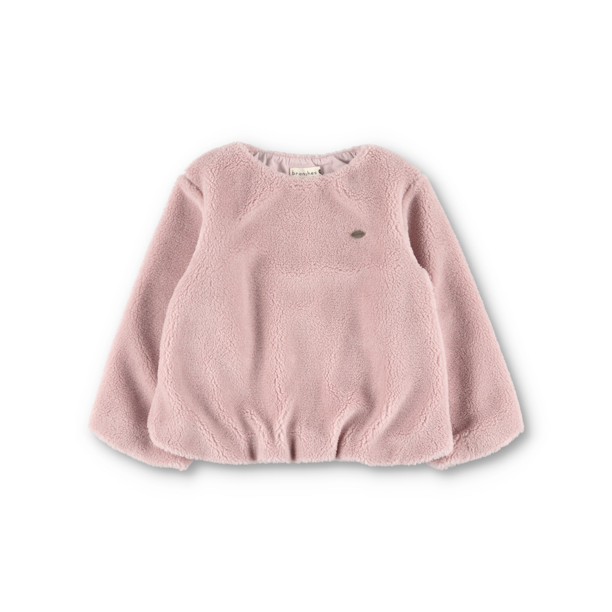 【SALE／66%OFF】branshes ボアトレーナー ブランシェス トップス スウェット・トレーナー ピンク ホワイトのサムネイル