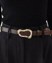 【SALE/10%OFF】LE VERNIS LE VERNIS(ル・ベルニ)POIRE BELT キャセリーニ ファッション雑貨 ベルト グレー ブラック ブ...
