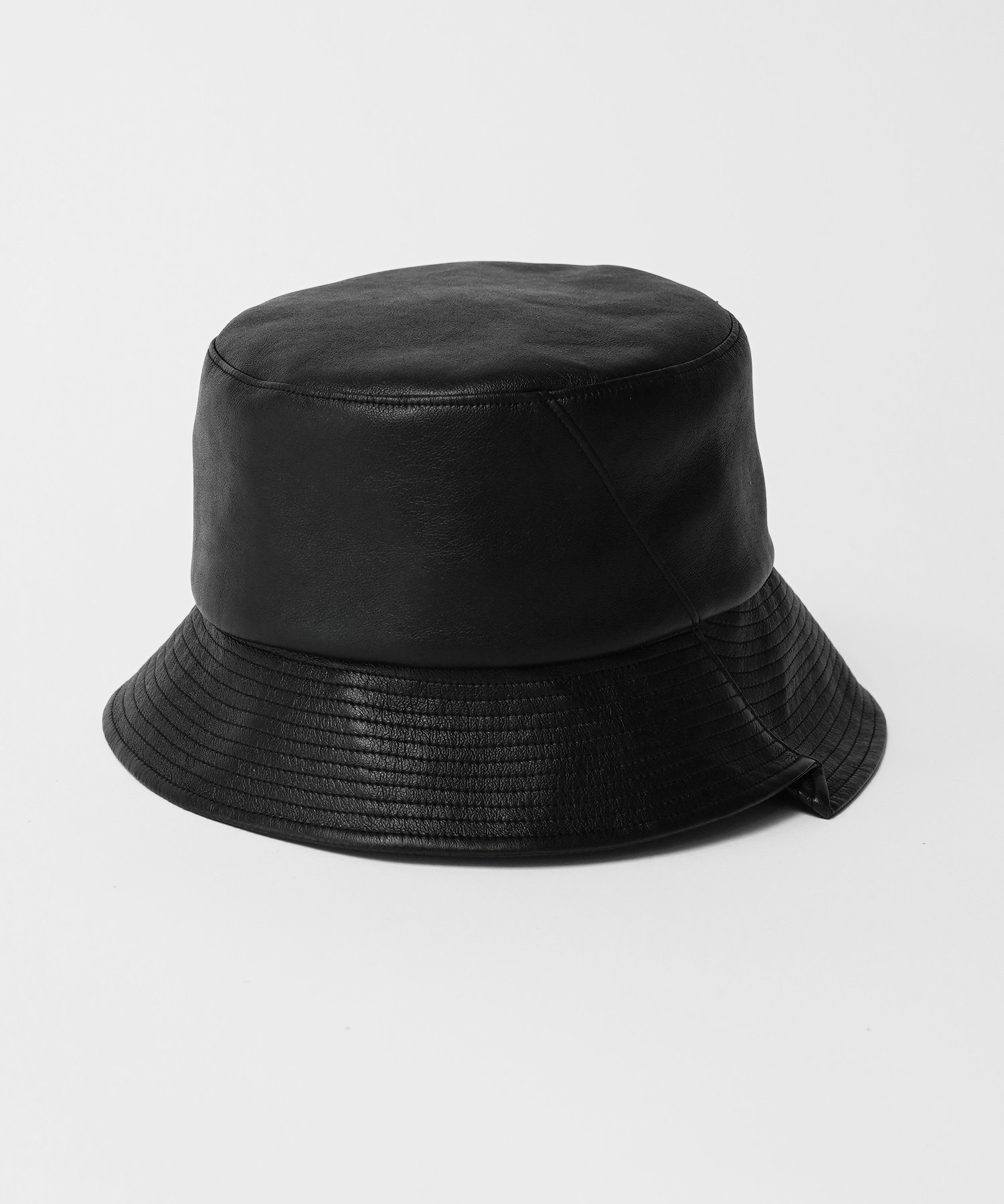 MAISON SPECIAL Side Tack Bucket Hat メゾンスペシャル 帽子 ハット ブラック【送料無料】