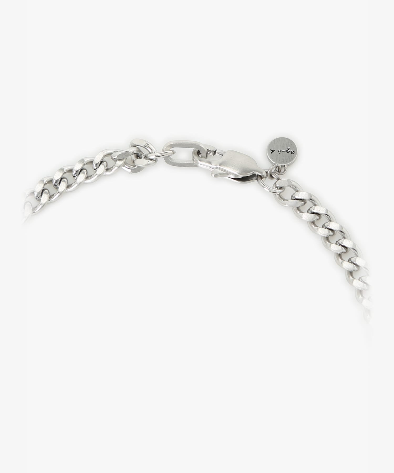 agnes b. FEMME ペアネックレス "Be my other half" アニエスベー アクセサリー・腕時計 ネックレス シルバー【送料無料】