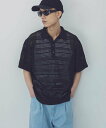 【SALE/30%OFF】monkey time BEAUTY&YOUTH UNITED ARROWS シアー クロシェット ポロシャツ ユナイテッドアローズ ...
