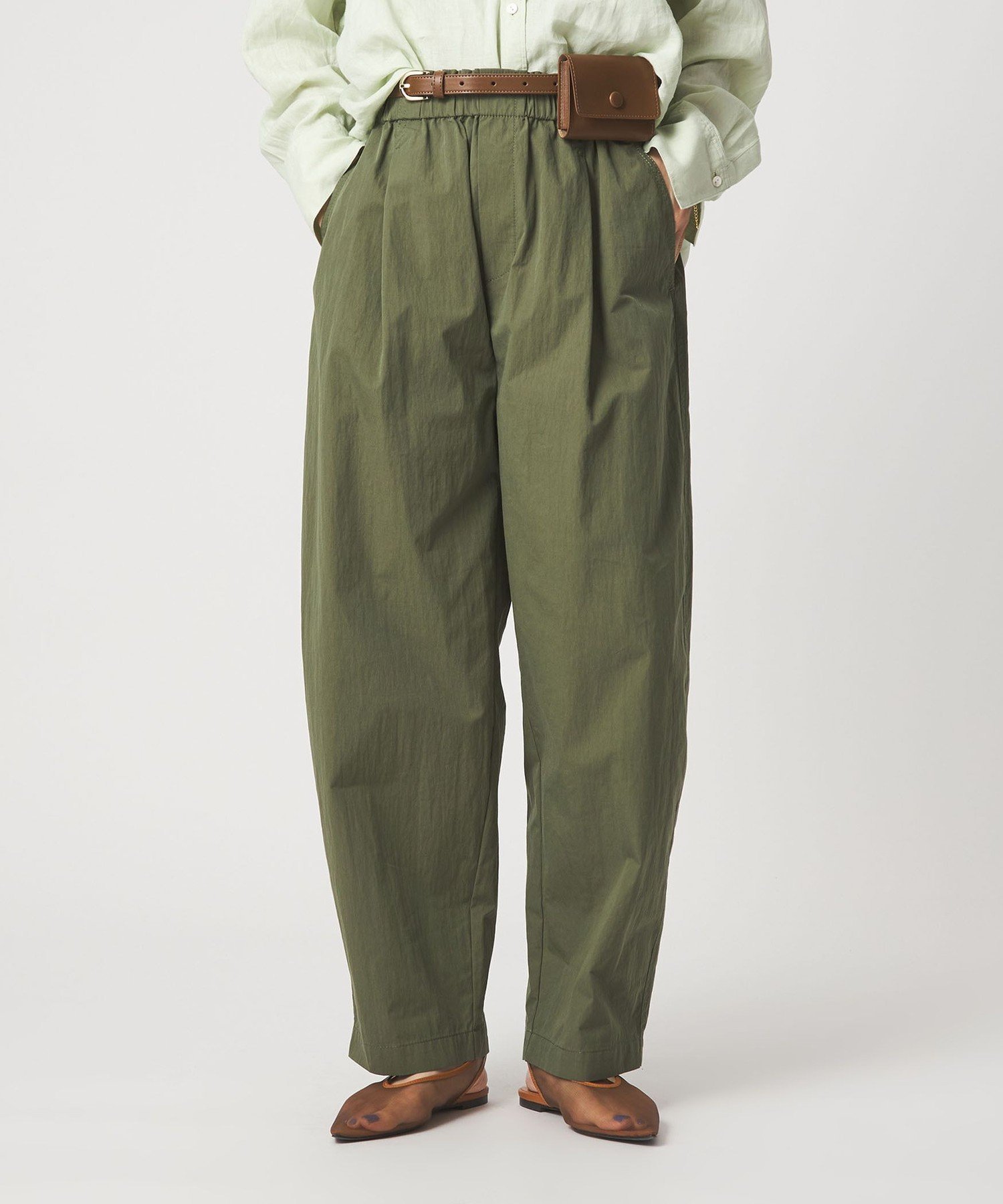 UNITED ARROWS green label relaxing [size SHORTあり]イージー カーブ パンツ ウ...