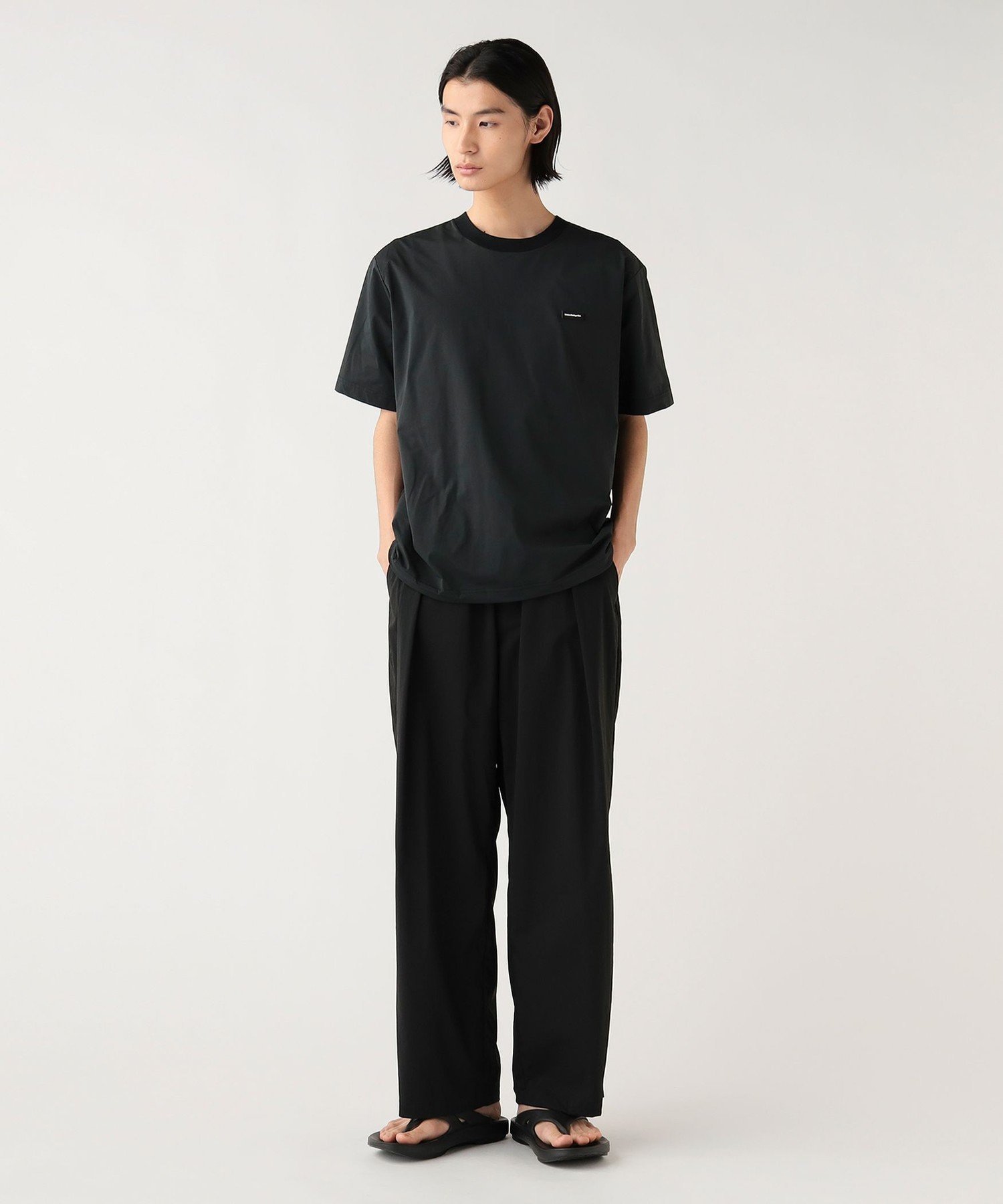 MEN 【7/16値下げ】【ユニセックス】MHC ポリエステル ライトウェイト Tシャツ ビームス ハート トップス カットソー・Tシャツ ブラック ブラウン