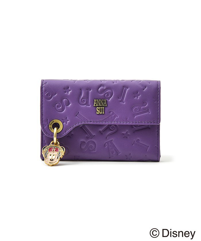 【SALE／60%OFF】ANNA SUI Disney DISCO! マルチケース クイーポ ファッション雑貨 その他のファッション雑貨 ピンク グリーン パープル【送料無料】 3