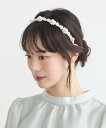 【SALE/70%OFF】earth music&ecology パールビジューカチューシャ アースミュージック&エコロジー ヘアアクセサリー その他のヘアアク...