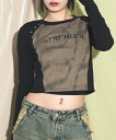 WEGO LADY'S ドームスタッズタイダイトップス ウィゴー トップス カットソー・Tシャツ ホワイト カーキグリーン(4)