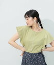 【SALE/50%OFF】BEAMS HEART WOMEN 配色メロー フリルスリーブ プルオーバー ビームス アウトレット トップス カットソー・Tシャツ ブラック ホワイト