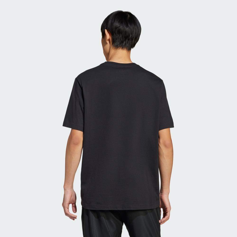 【公式】アディダス adidas 返品可 ラウンジ サンダルグラフィック 半袖Tシャツ 半袖 夏 アディダス トップス カットソー・Tシャツ ブラック