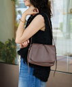 RIVE DROITE 予約【MONN.:.(モン)】HAND BAG リヴドロワ バッグ ショルダーバッグ ネイビー ブラウン【送料無料】