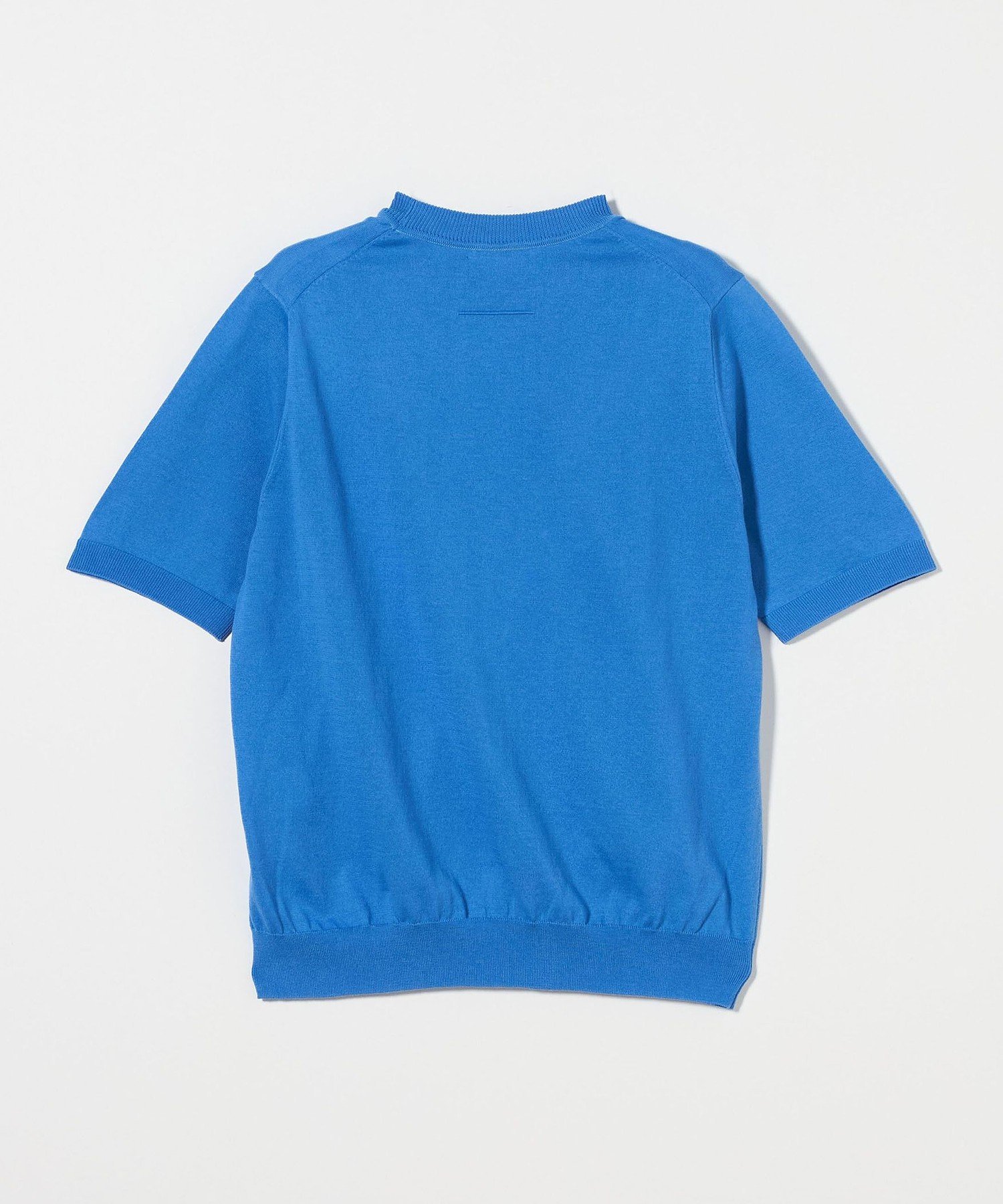 【SALE／50%OFF】UNITED ARROWS green label relaxing ＜SLOANE＞18G ポリエステルコットン クルーネック ニット ユナイテッドアローズ アウトレット トップス ニット ブラック【送料無料】