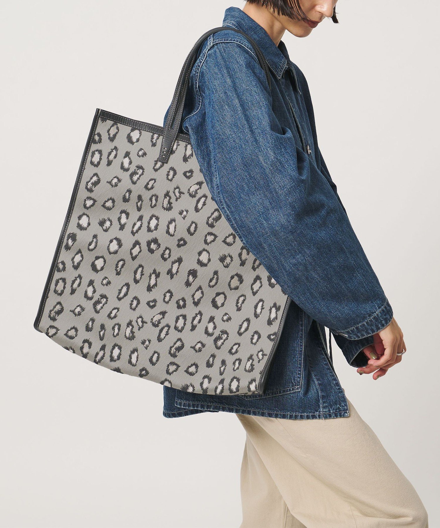 UNITED ARROWS ＜A VACATION＞ROCK2 トートバッグ ユナイテッドアローズ バッグ トートバッグ グレー【送料無料】