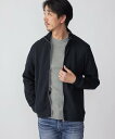 【SALE/75%OFF】SHIPS MEN SHIPS: クォーター ゲージ ハイジップ スタンドブルゾン カーディガン シップス トップス カーディガン グ...