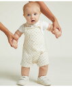 【SALE/20%OFF】PETIT BATEAU ベビー2点セット プチバトー オールインワン・オーバーオール オーバーオール・サロペット【送料無料】