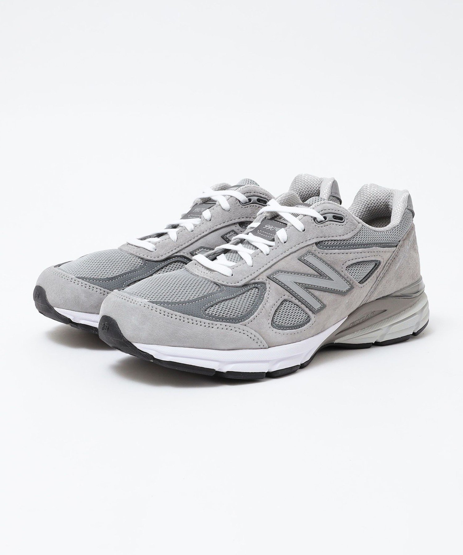 SHIPS NEW BALANCE: U990 V4 シップス シューズ 靴 スニーカー グレー【送料無料】