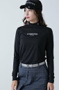 St ANDREWS カチオンポリエステルベア天長袖ハイネックカットソー (WOMENS) セントアンドリュース トップス その他のトップス ブラック ホワイト...