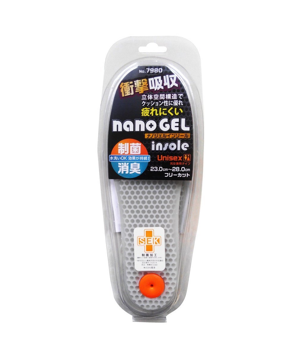 BACKYARD FAMILY NO7980 ナノジェルインソール ローラ シューズ・靴 シューケア用品・シューズ小物 透明