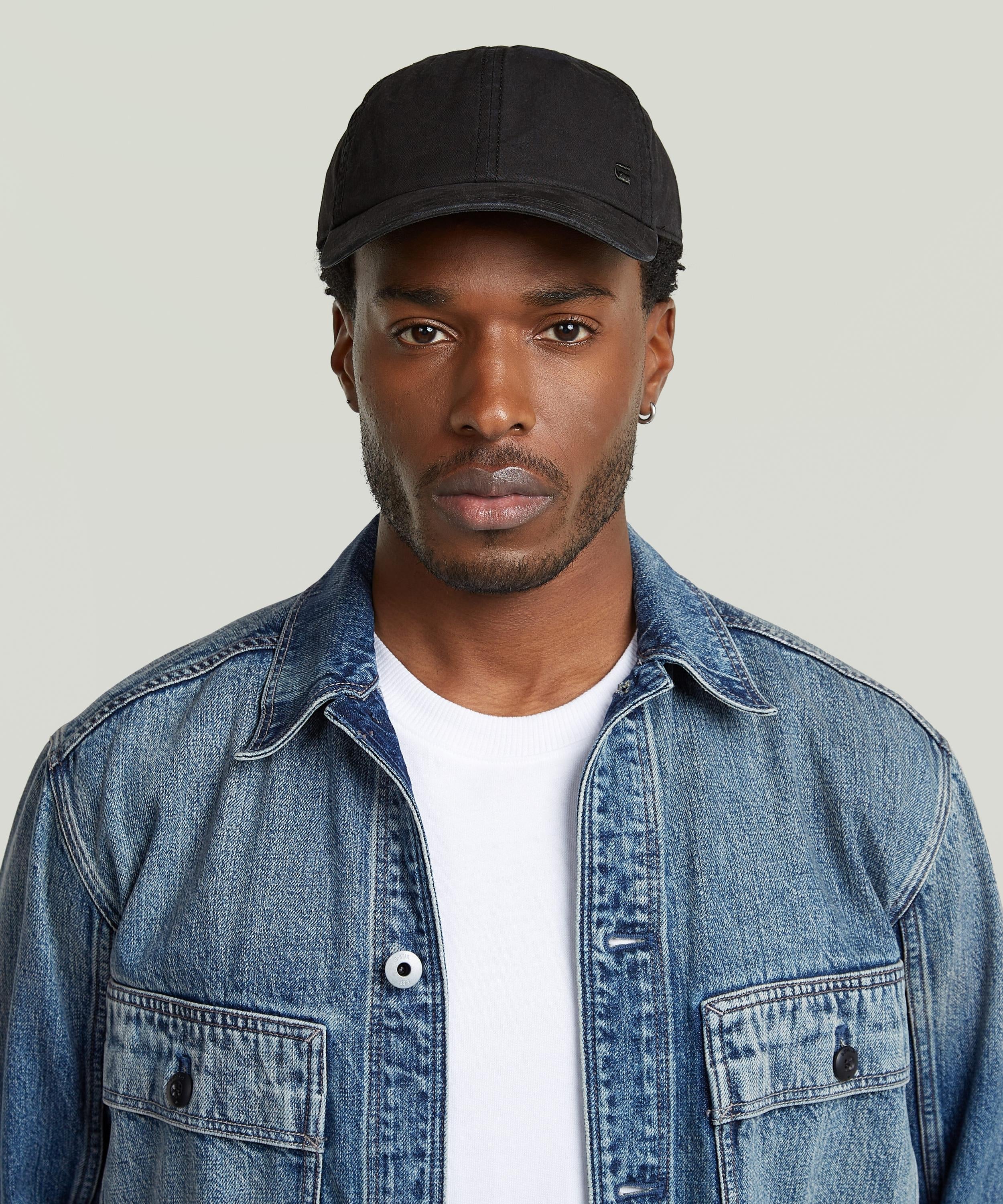 G-Star RAW 【公式ショップ】AVERNUS BASEBALL CAP/ブランドロゴベースボールキャップ ジースターロゥ 帽子 キャップ ブラック【送料無料】
