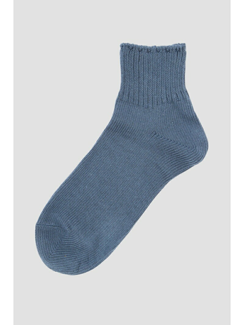 【SALE／30%OFF】MHL. COTTON LINEN SHORT SOCK マーガレット・ハウエル 靴下・レッグウェア 靴下 ブルー