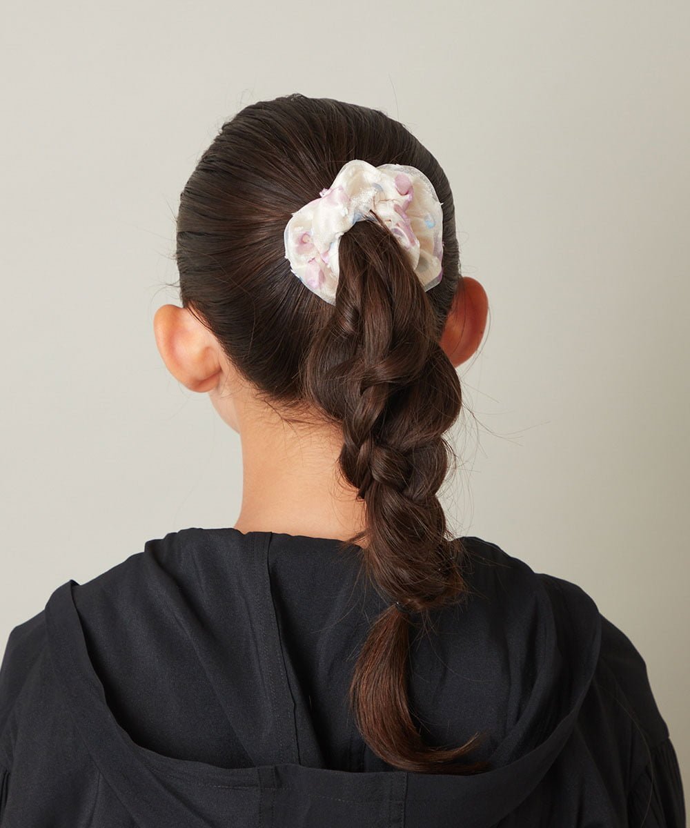 楽天Rakuten Fashion【SALE／20％OFF】a.v.v [KIDS]ハートチュールシュシュ アー・ヴェ・ヴェ ヘアアクセサリー その他のヘアアクセサリー パープル イエロー グリーン