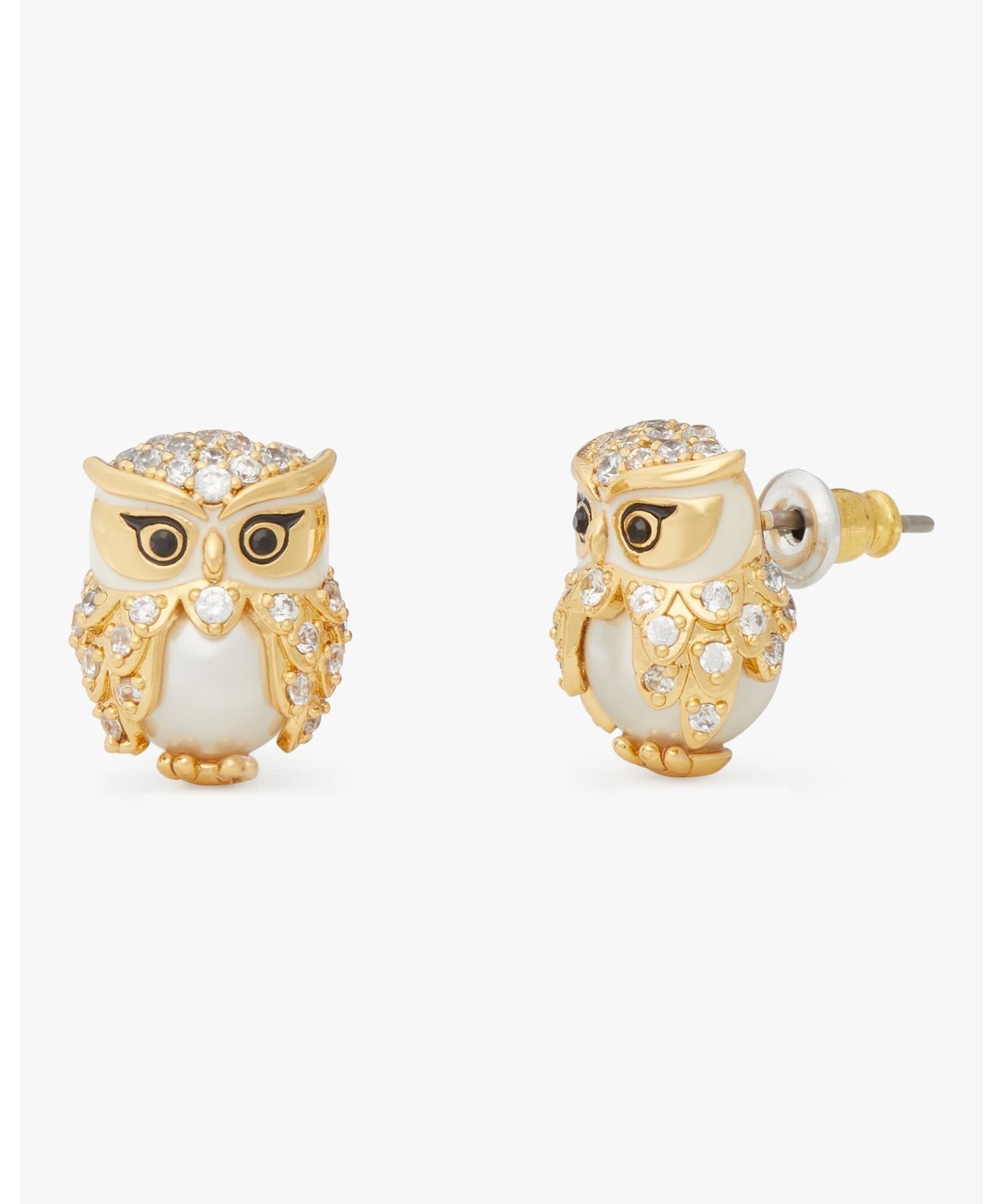 【SALE／75%OFF】kate spade new york ウィンター ワンダーランド オウル スタッズ ケイトスペードニューヨーク アクセサリー・腕時計 ピアス【送料無料】のサムネイル